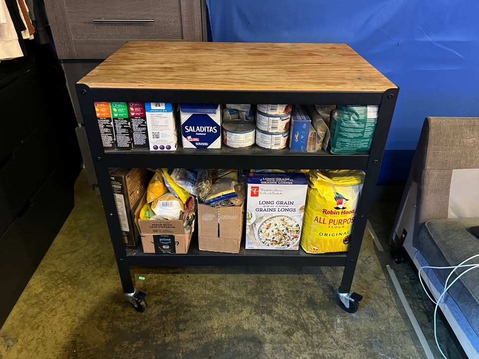 IKEA BROR Heavy Duty Utility Cart / Kitchen Island - photo 3