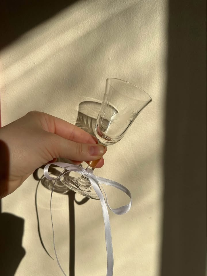Cocktail glasses - Vintage etched aperitif - photo 5