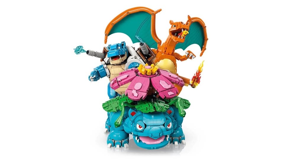 Lego Pokemon 72153 Venusaur, Charizard, Blastoise SEALED PRESALE - photo 5