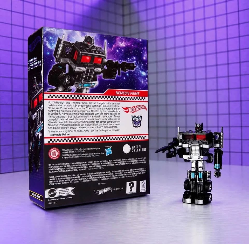 🔥Hot Wheels Collectors Transformers Nemesis Prime Mattel - photo 3