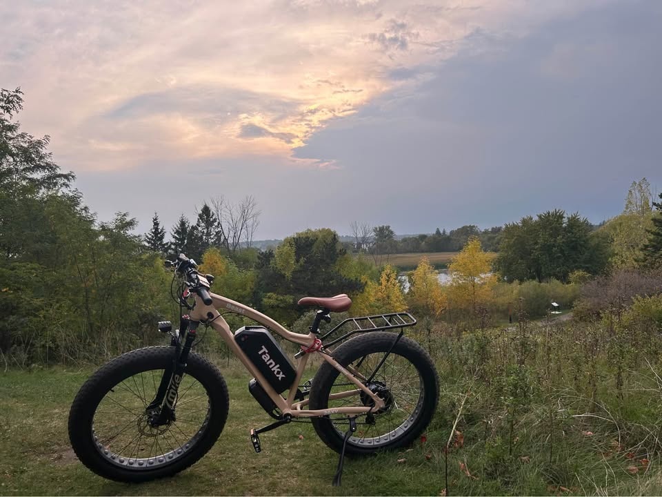 Tankx Beast Fat Tire E-Bike - Air Suspension