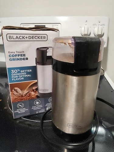 BLACK+DECKER CBG110S Electric Coffee Grinder