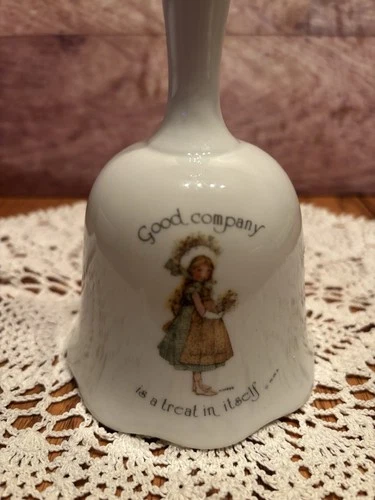 Vintage Holly Hobbie Porcelain Bell - photo 2
