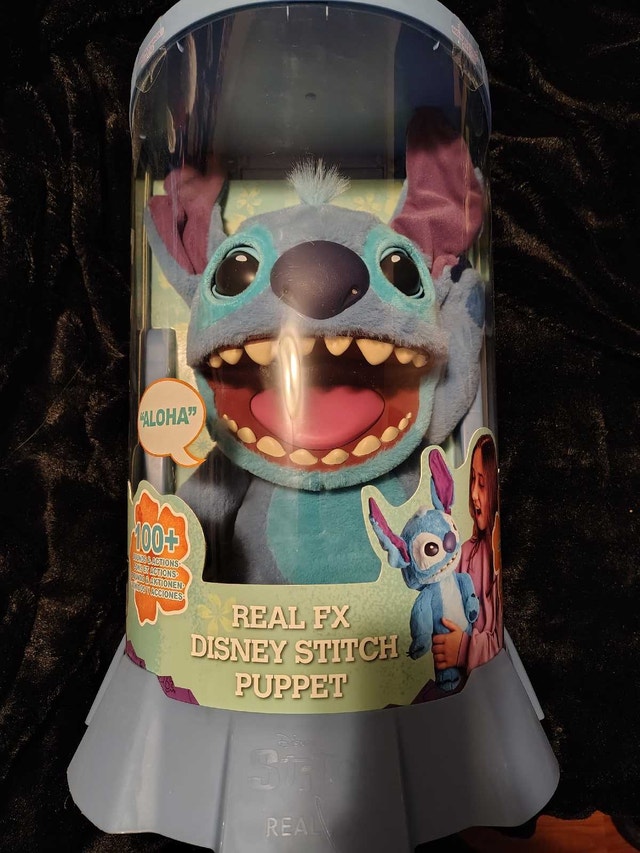 Stitch Real FX puppet First edition