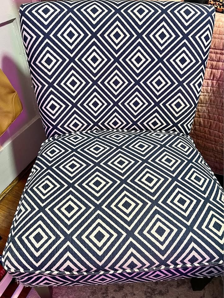 Square Patterned Chair