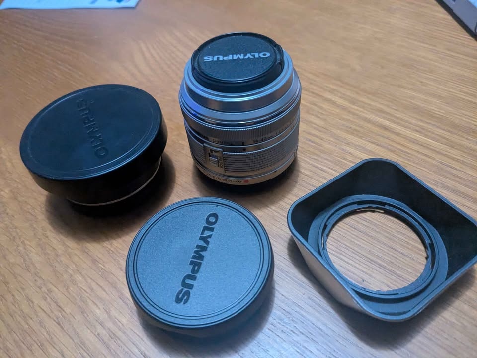 Olympus 14-42mm II R with 2 converters