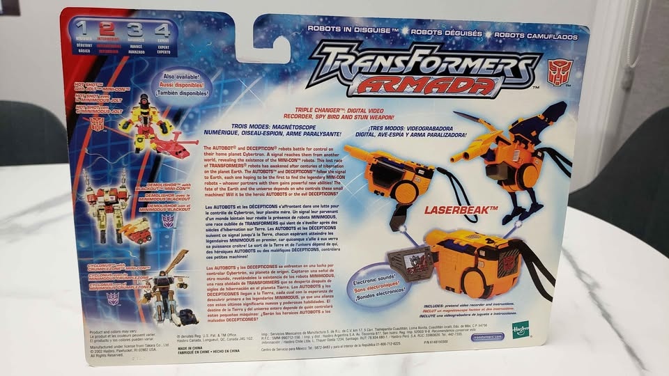 Transformers Armada Laserbeak (New) - photo 3