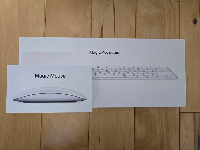 Apple Mouse & Keyboard