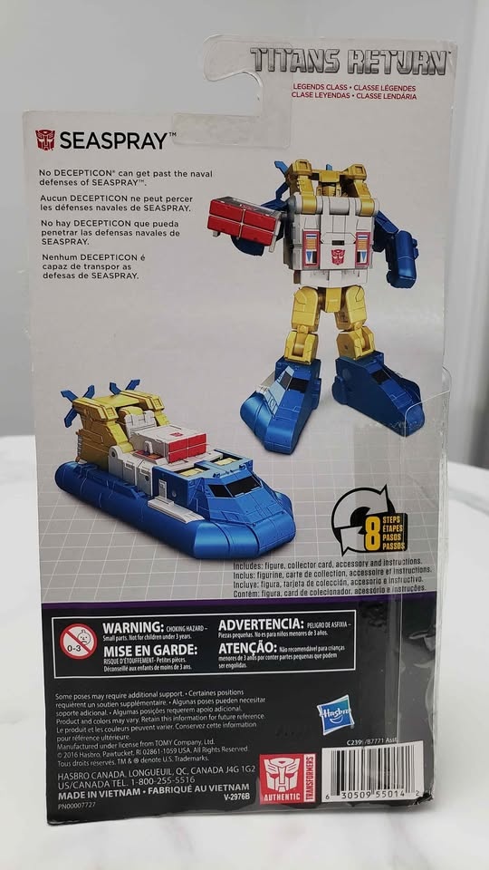 Transformers Seaspray Titans Return (New) - photo 2