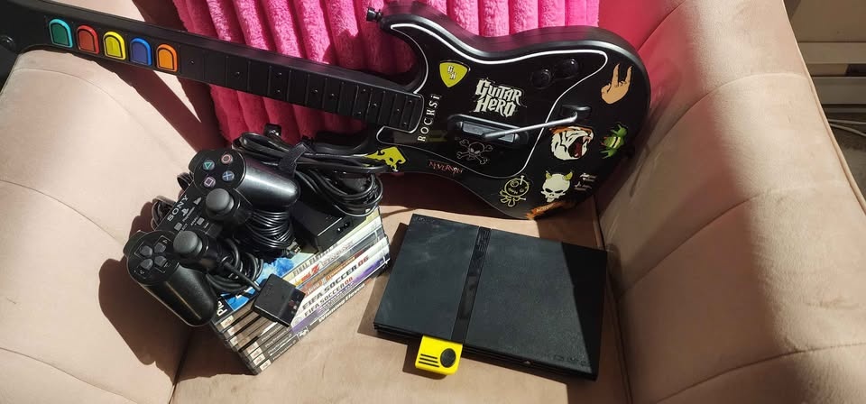 PlayStation 2 Slim – Tested & Working – DBZ + FF XII + Extras - photo 2