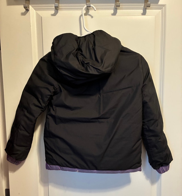 Cranston: Girls North Face reversible puffer jacket Sz S 7/8 - photo 5