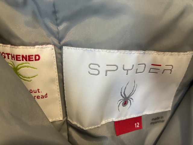Cranston: Kids Spyder snowpants Sz 12 - photo 3
