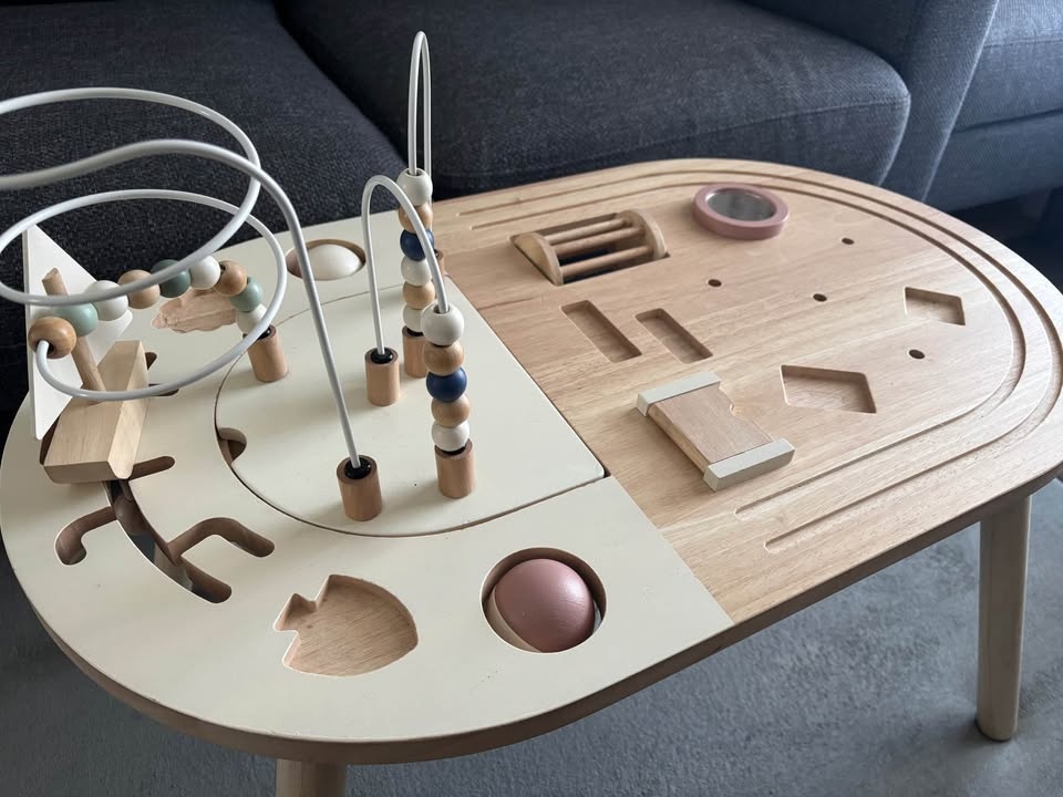 Coco Village Wooden Activity Table - photo 3