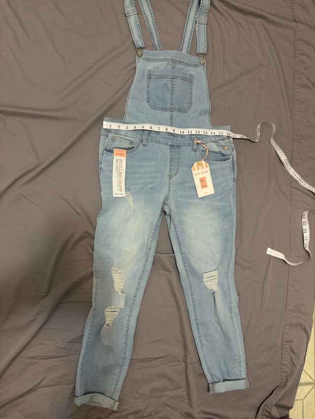 Ladies overall jeans - photo 2