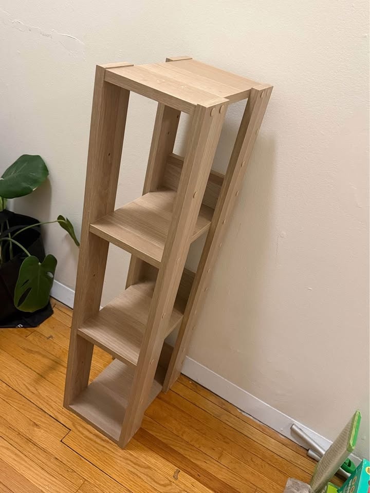 3 Tier Small Wooden Storage - photo 2