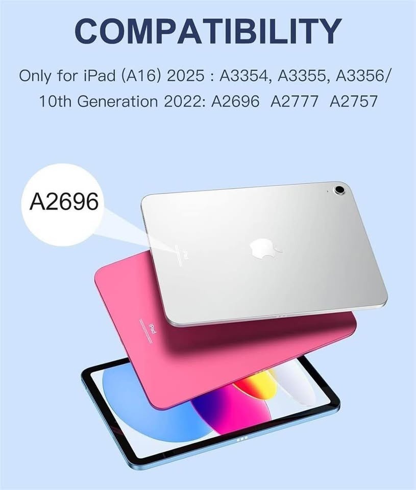 iPad 11th/10th Gen Case with Keyboard & Pencil Holder - photo 2