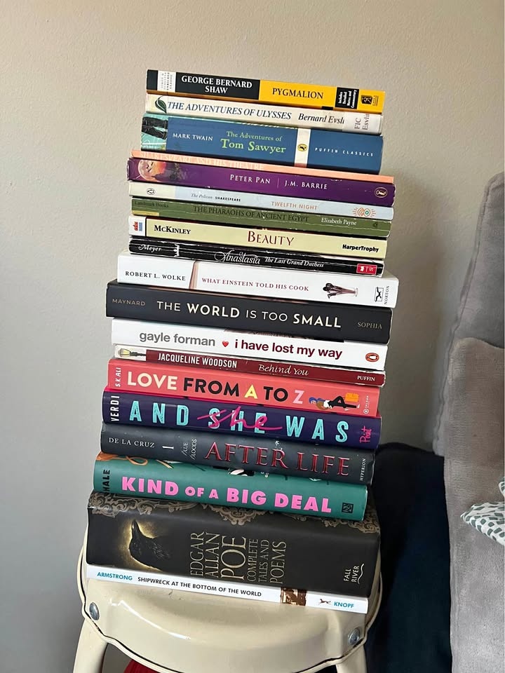 Books $5 each or discount if you get more