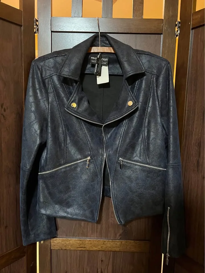 Frank Lyman Fashion Moto Jacket-NEW-Size 8 image indicator(4)