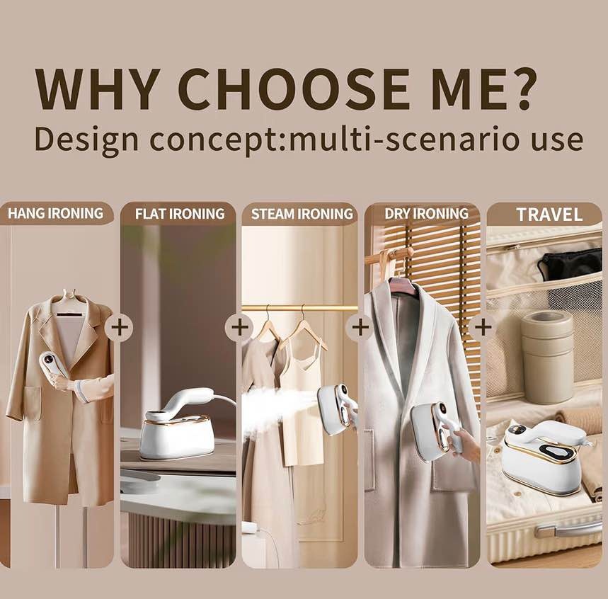 Portable Clothes Steamer | Brand new - photo 2