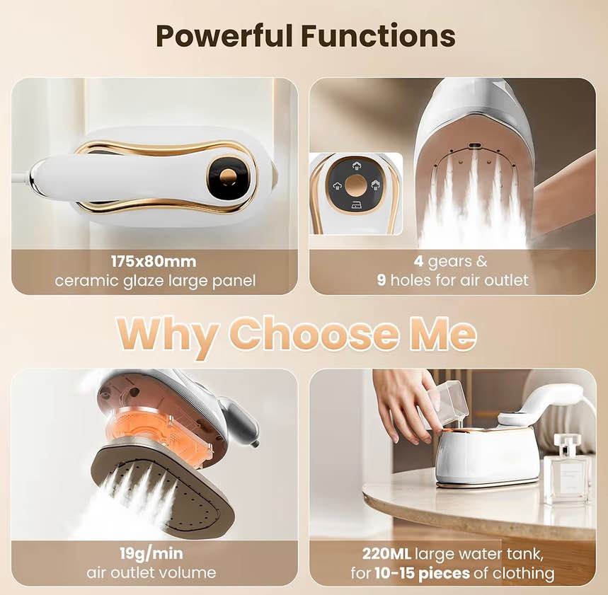 Portable Clothes Steamer | Brand new - photo 3