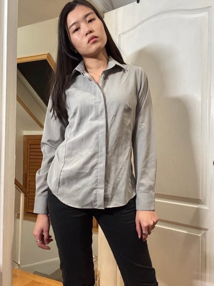 Grey button up shirts - photo 2
