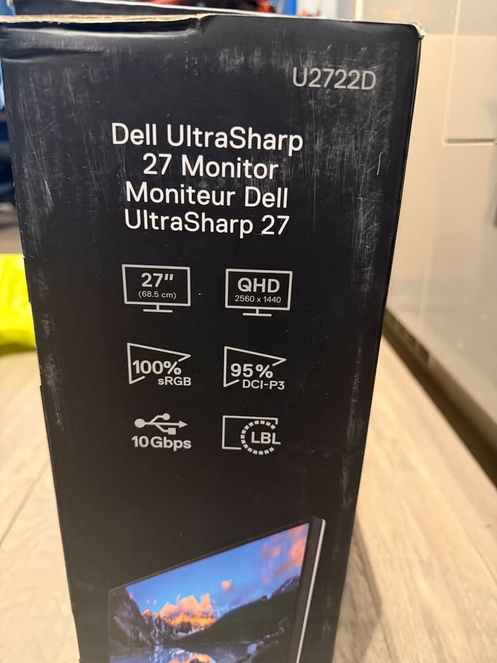 Dell 27 Inch 2K Monitor