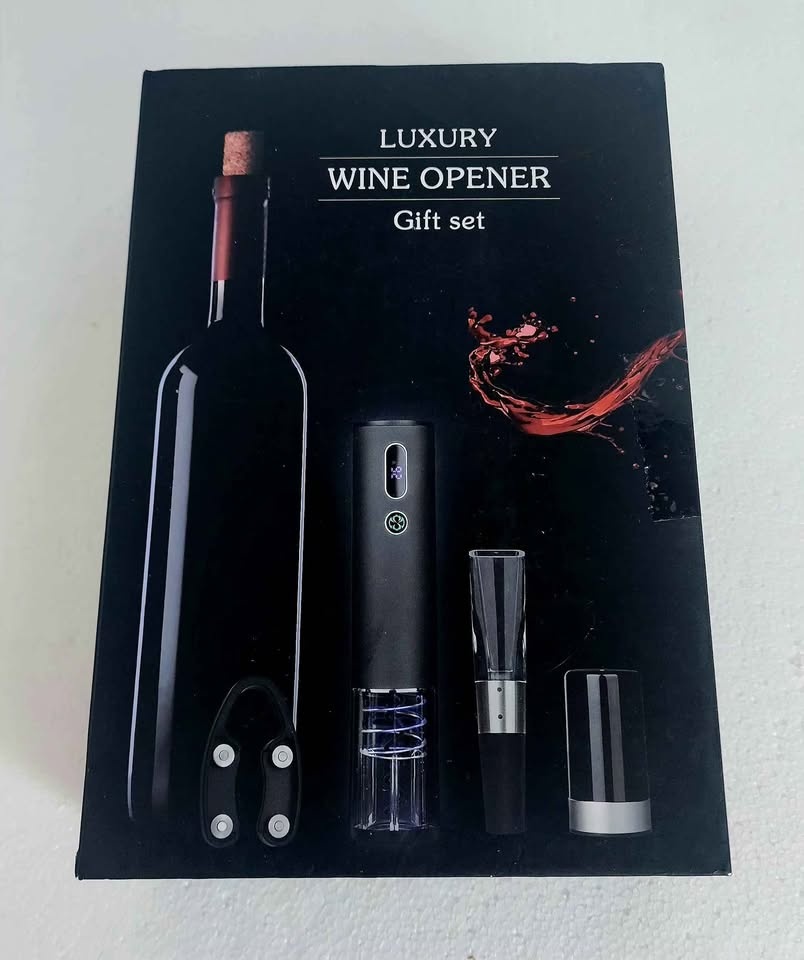 LUXURY WINE OPENER. Gift set.