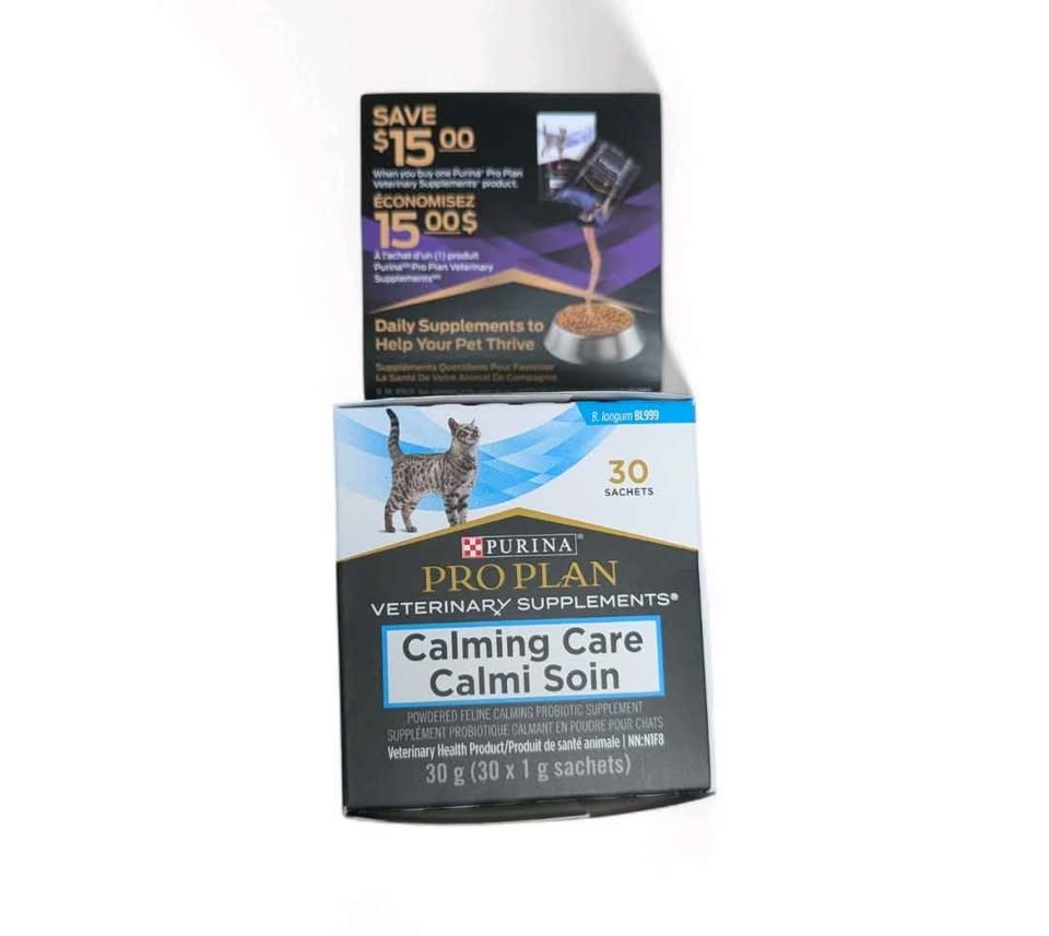 New Purina pro plan calming care supplements