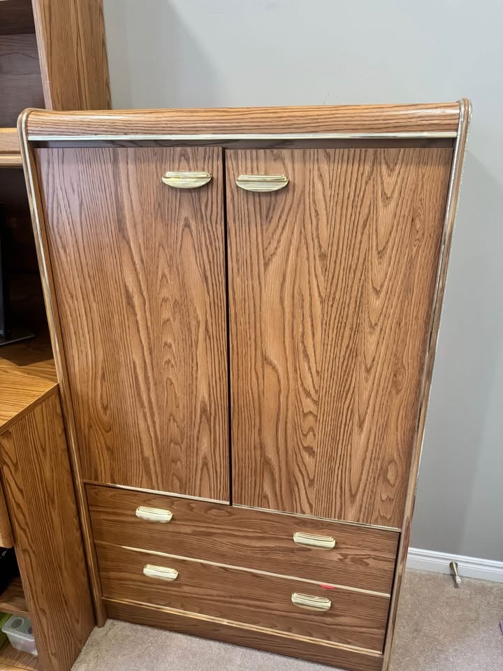 Wooden Cabinet with Drawers - photo 2