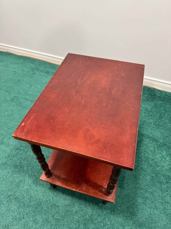 Wooden End Table