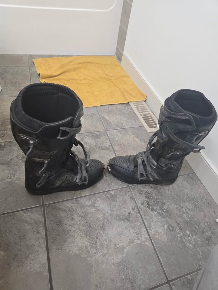 Thor blitz dirtbike boots size 10 - photo 3