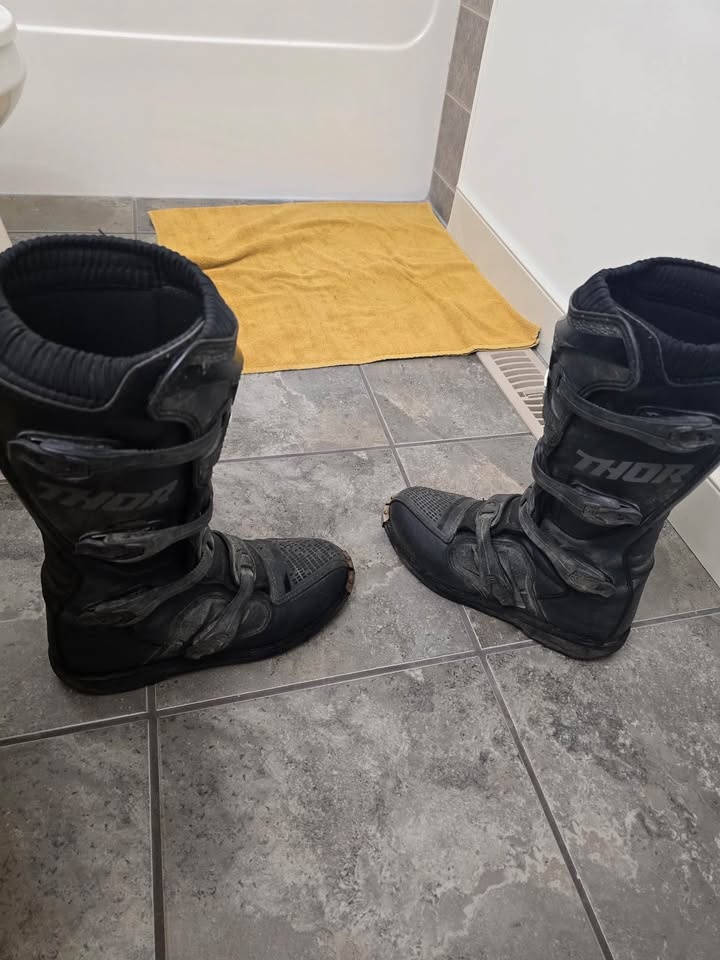 Thor blitz dirtbike boots size 10 - photo 4