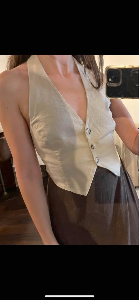 Linen Vest from Italy