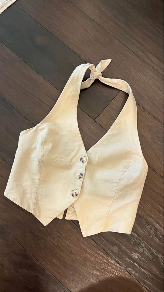 Linen Vest from Italy - photo 2