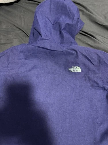 The North Face Purple Rain Jacket With Light Green Lining medium - photo 3
