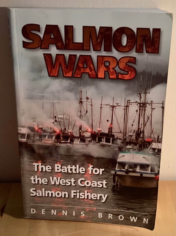 Salmon Wars paperback book