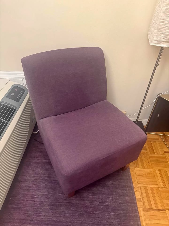 Purple Accent Chair