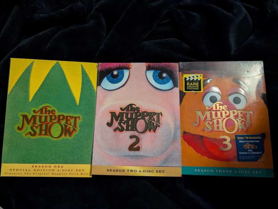 The Muppet Show DVD seasons 1-3