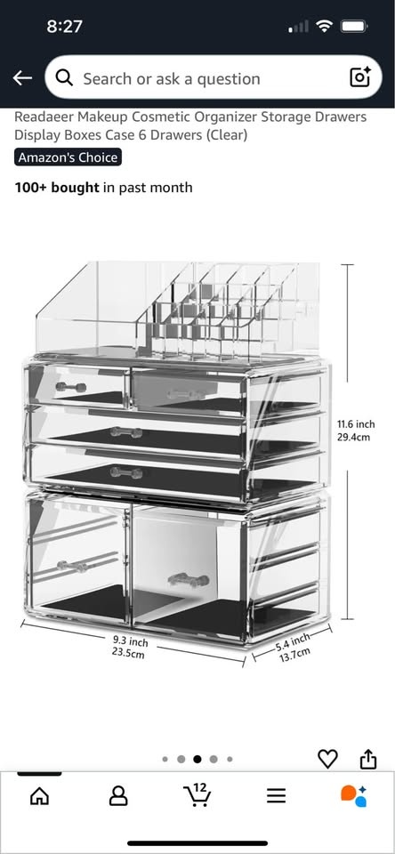 Acrylic Make up and Jewelry Organizer - photo 3