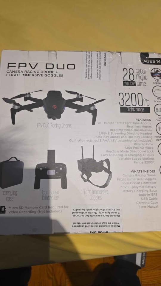 BRAND NEW FPV Duo Drone - photo 3