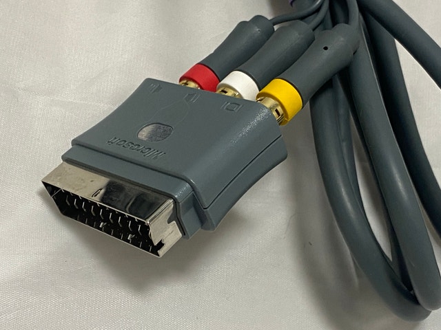 Microsoft Xbox 360 Power Supply + AV Cable - photo 4