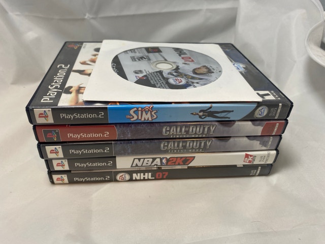 PlayStation 2 PS2 Fat Console Controller 6 Games Test - photo 2