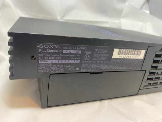 PlayStation 2 PS2 Fat Console Controller 6 Games Test - photo 3