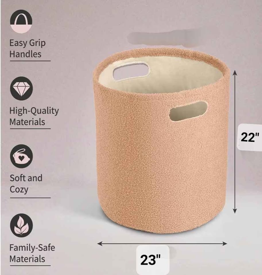 ROUND Storage Basket 22X23 Inches ( Brand new ) Limited stock av - photo 5