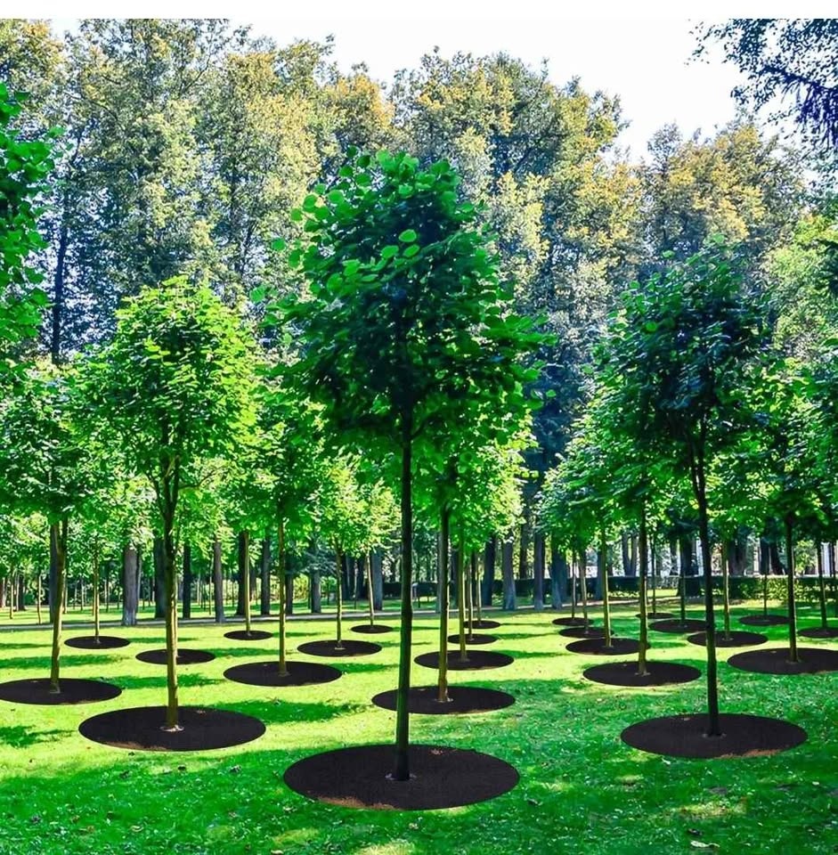 20 Pack Non-Woven Tree Mulch Ring 16" - photo 2