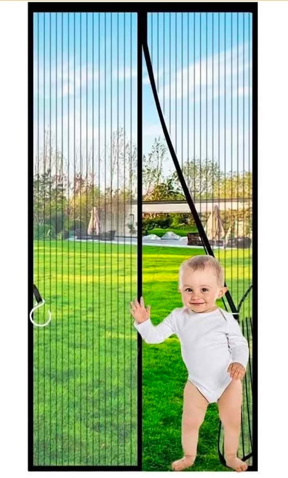 Magnetic Screen Door 74x82 inches Screen ( Brand new)