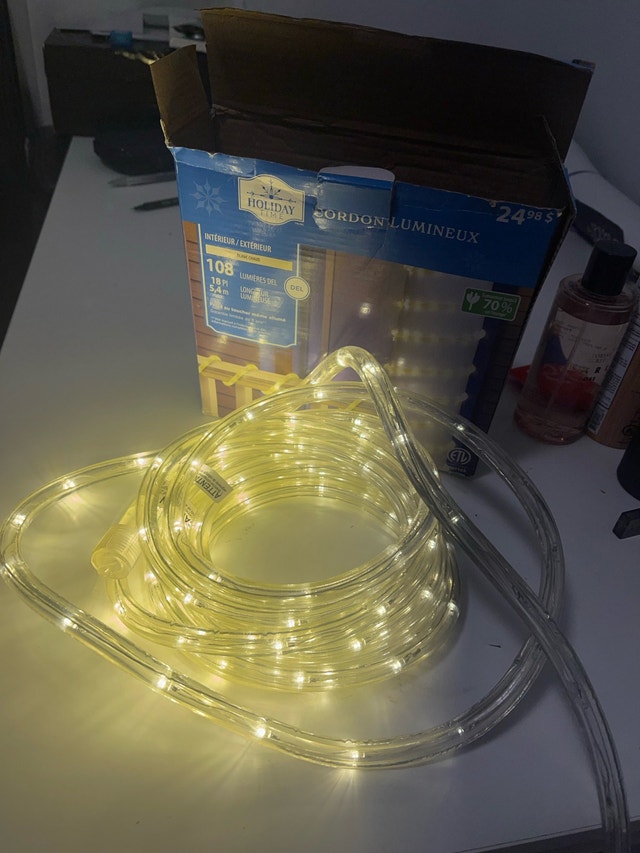 Holiday Time Rope Light