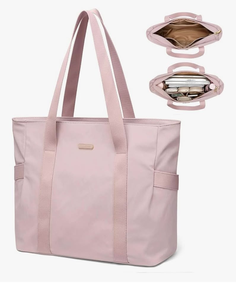 Pink Tote Bag