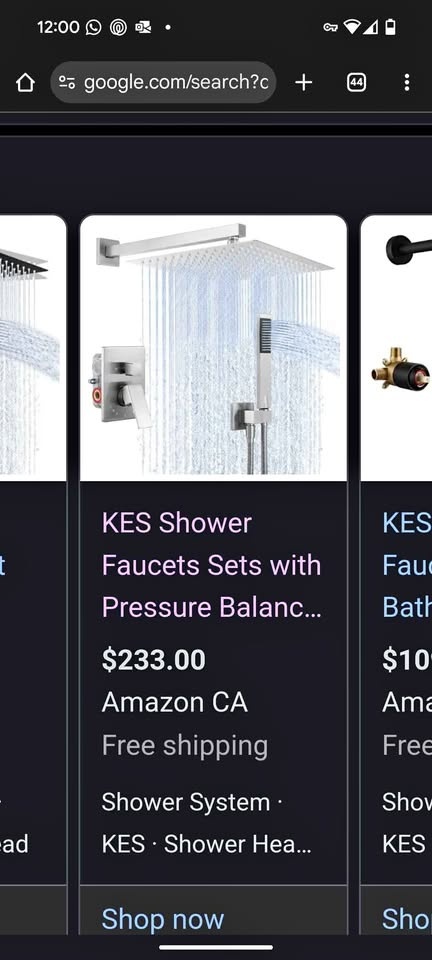 KES Shower System