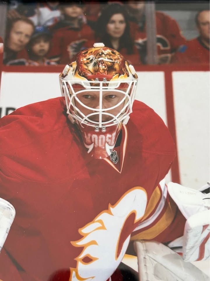 Brian Elliott Signed Calgary Flames Goalie Photo - photo 2
